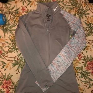 Nike Pro Combat Quarter Zip Up
